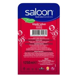 Saloon - Saloon Köpük Sabun Frambuaz 300 ml + 1250 ml (1)