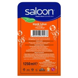 Saloon - Saloon Köpük Sabun Mango 300 ml + 1250 ml (1)