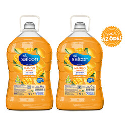 Saloon - Saloon Liquid Soap Fresh Mango 3 L 2 Pcs