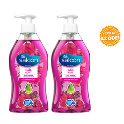 Saloon - Saloon Liquid Soap Rose 400 ml 2 pcs