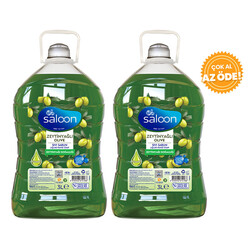 Saloon - Saloon Liquid Soap Olive Oil 3 L 2 Pcs