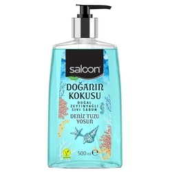 Saloon Scent of Nature Liquid Hand Wash Sea Salt & Seaweed 500 ml - Thumbnail