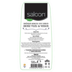 Saloon Scent of Nature Liquid Hand Wash Sea Salt & Seaweed 500 ml - Thumbnail