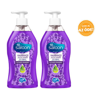 Saloon Liquid Soap Sultan Has Garden 400 ml 2 pcs - 1