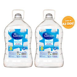 Saloon - Saloon Liquid Soap White Soap Scented 3 L 2 Pcs