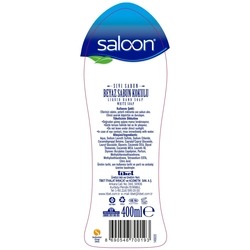 Saloon Liquid Hand Wash White Soap 400 ml - Thumbnail