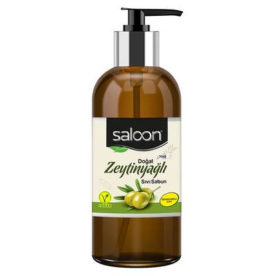 Saloon Liquid Hand Wash Natural Olive Oil 485 ml - 1
