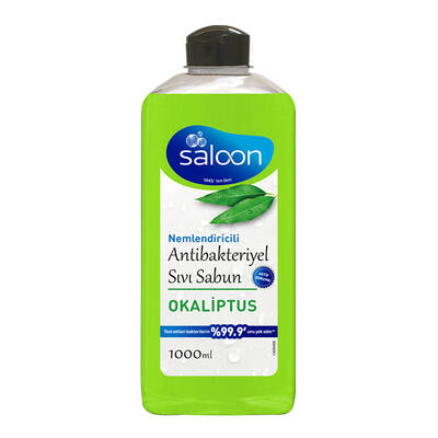 Saloon - Saloon Sıvı Sabun Antibakteriyel Okaliptus 1000 ml