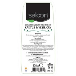 Saloon Sıvı Sabun Doğanın Kokusu Kaktüs & Yeşil Çay 500 ml - Thumbnail