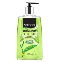 Saloon Sıvı Sabun Doğanın Kokusu Kaktüs & Yeşil Çay 500 ml - Thumbnail
