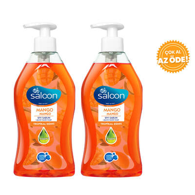Saloon Sıvı Sabun Mango 400 ml 2'li - 1