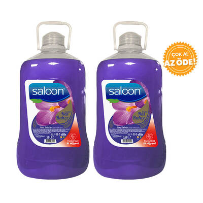 Saloon - Saloon Sıvı Sabun Sultan Has Bahçe 3,6 L 2'li