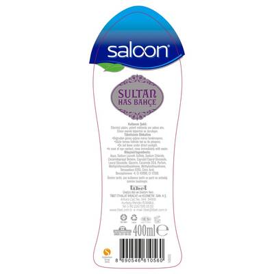 Saloon Sıvı Sabun Sultan Has Bahçe 400 ml