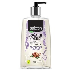 Saloon - Saloon Sıvı Sabun Doğanın Kokusu ArganYağı & Lavanta 500 ml