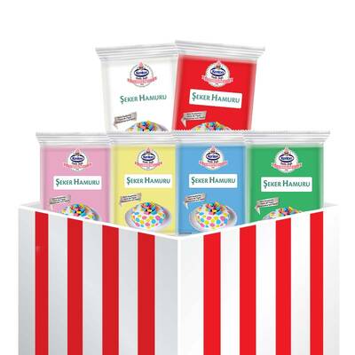 Sugar Dough Types Package (200gr) - 1